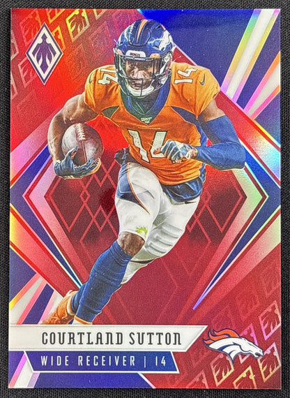 Courtland Sutton 2020 Panini Phoenix Red /299 Broncos