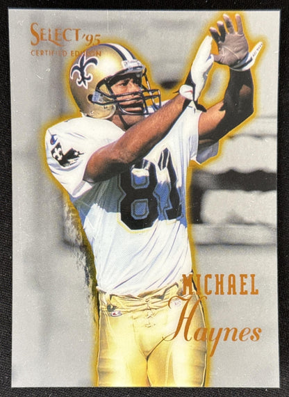 Michael Haynes 1995 Pinnacle Select Certified Saints Sports Trading Card