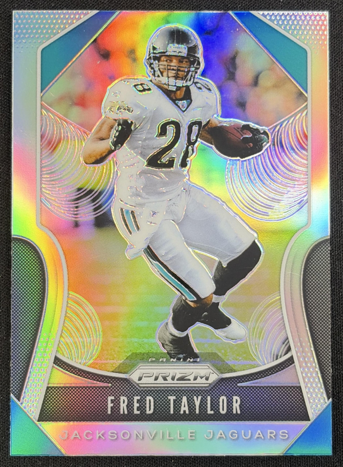 Fred Taylor 2019 Panini Prizm Silver Jaguars Sports Trading Card