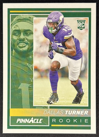 Dallas Turner 2024 Panini Encore Vikings front
