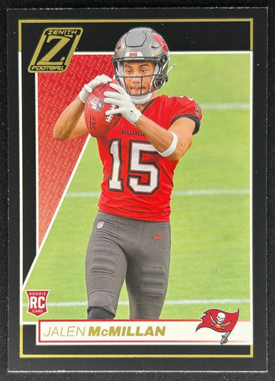 Jalen McMillan 2024 Panini Zenith Buccaneers Sports Trading Cards