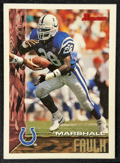 Marshall Faulk 1995 Bowman Colts