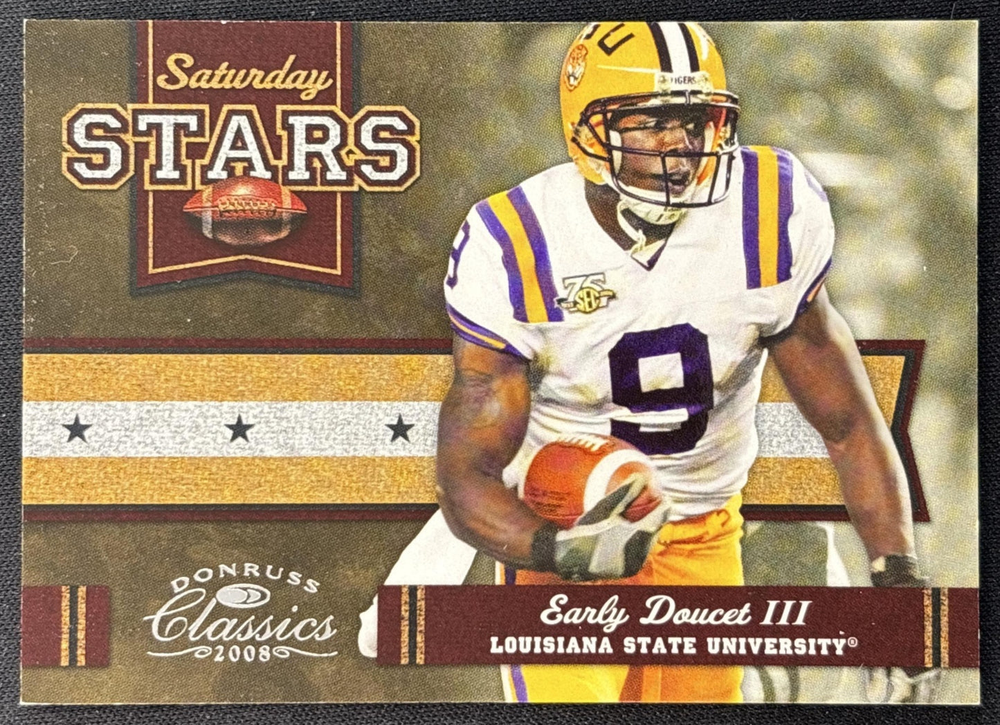 Early Doucet III 2008 Donruss Classics Saturday Stars /1000 Tigers