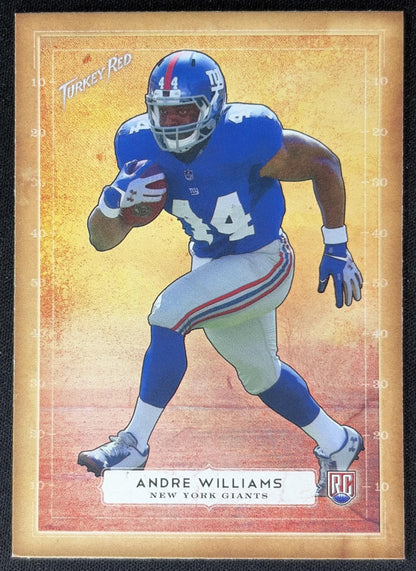 Andre Williams 2014 Topps Turkey Red Giants Sports Trading Cards