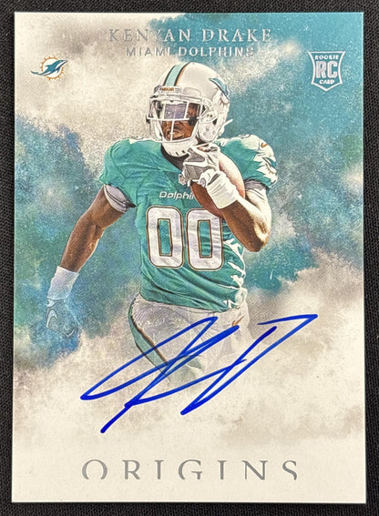 Kenyan Drake 2016 Panini Origins Rookie Auto Dolphins