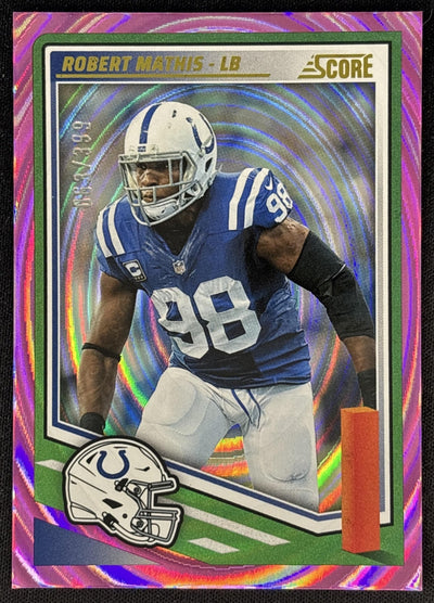 Robert Mathis 2025 Panini Score Ellipse /399 Colts