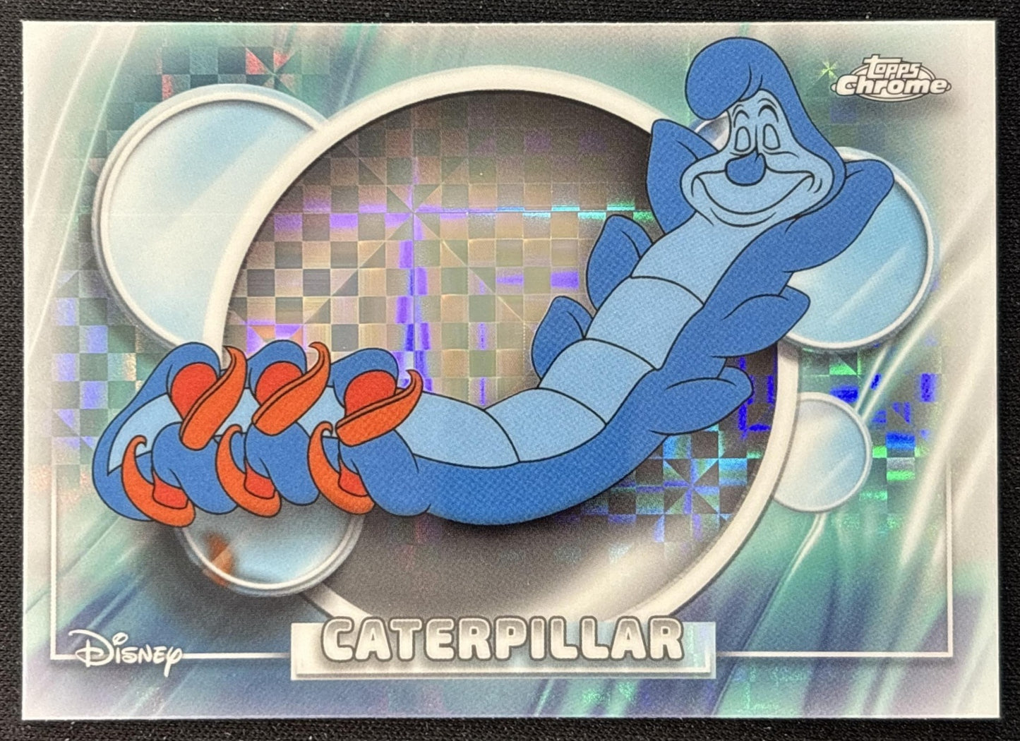 Caterpillar 2026 Topps Chrome Disney X-Fractor Alice in Wonderland Front