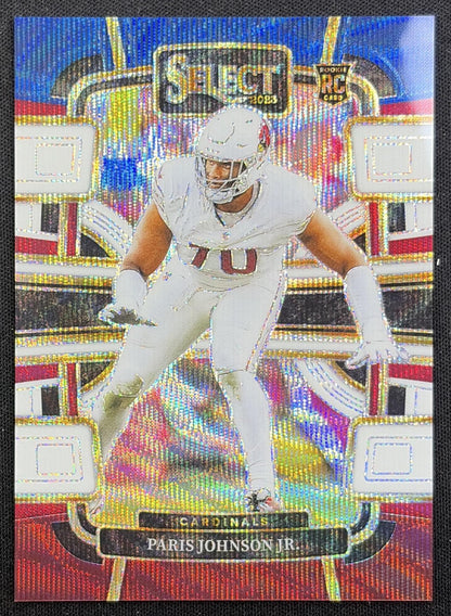 Paris Johnson Jr. 2023 Panini Select Tri Color Prizms /259 Cardinals front