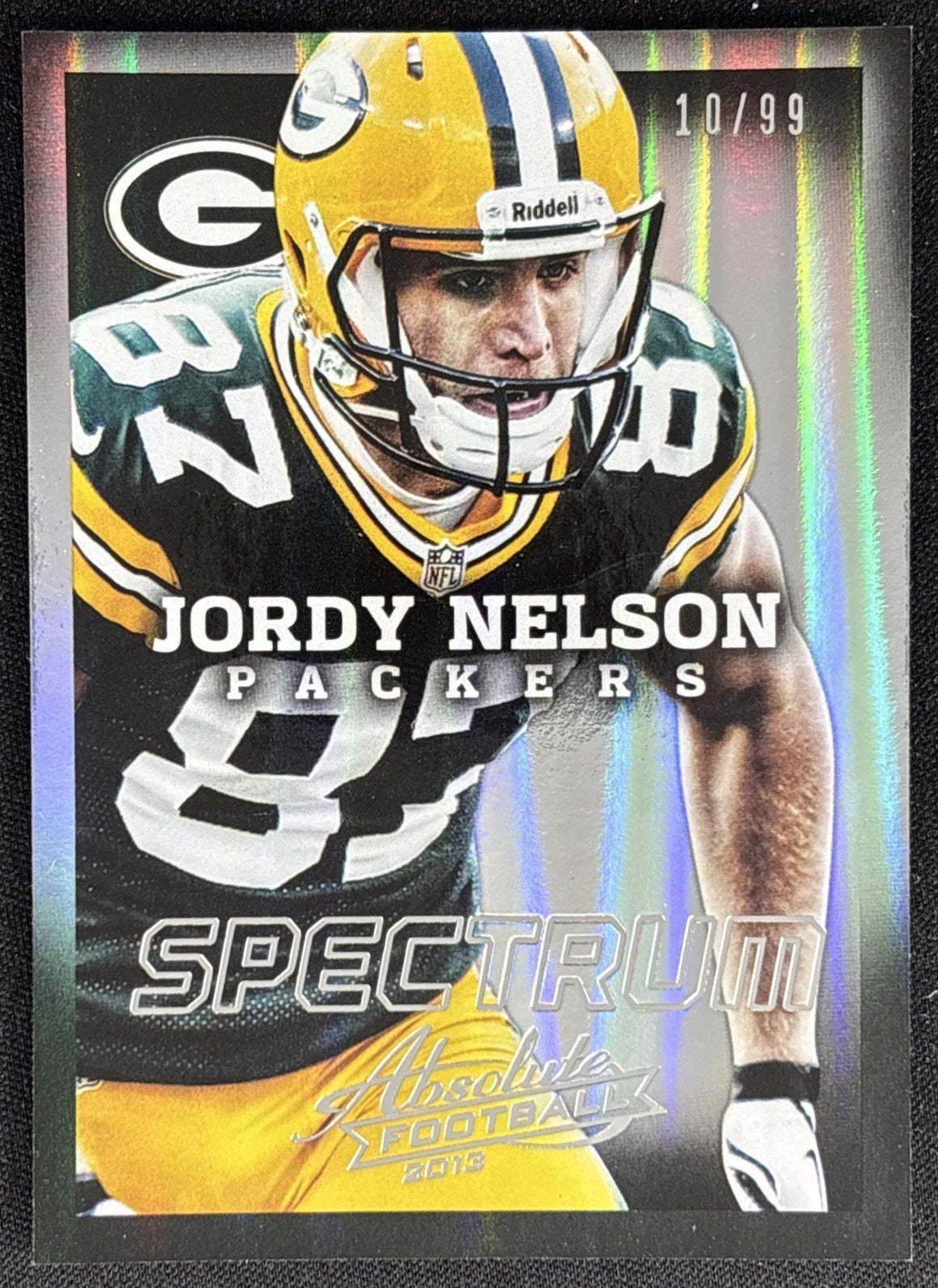 Jordy Nelson 2013 Panini Absolute Spectrum Silver /99 Packers Sports Trading Card