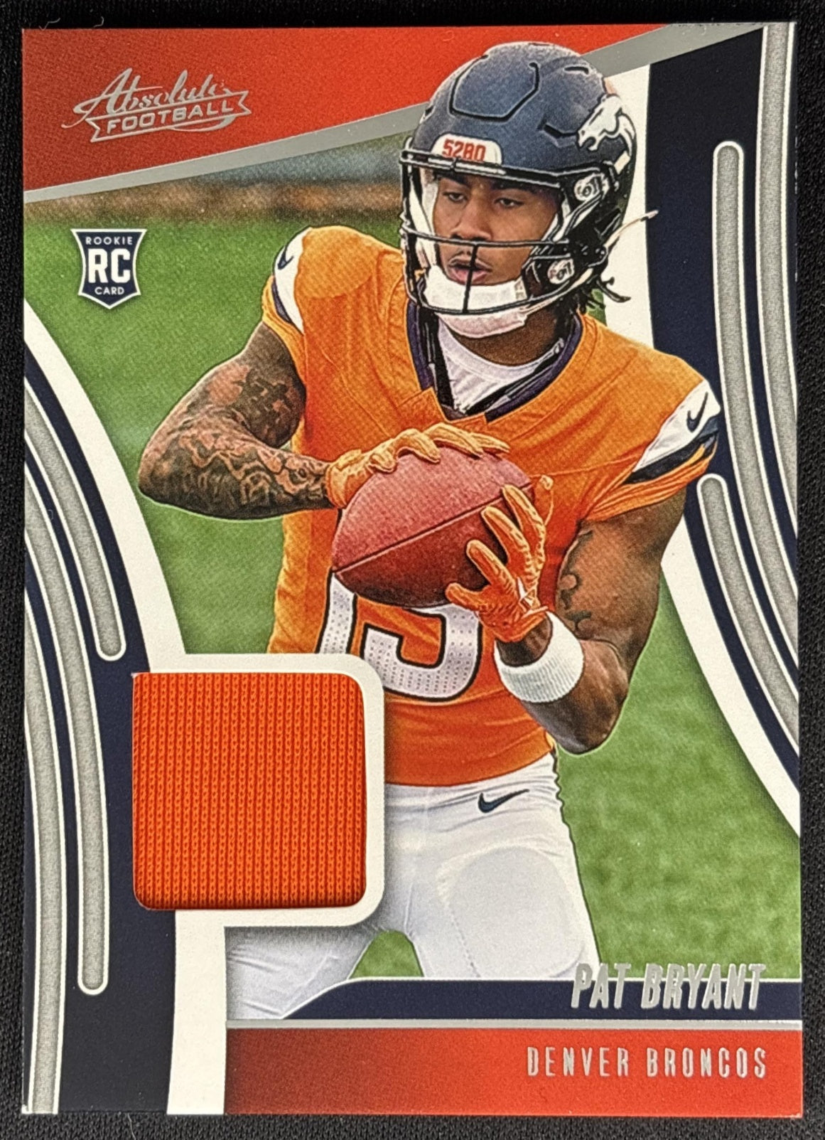 Pat Bryant 2025 Panini Absolute Rookie Materials Broncos Sports Trading Cards