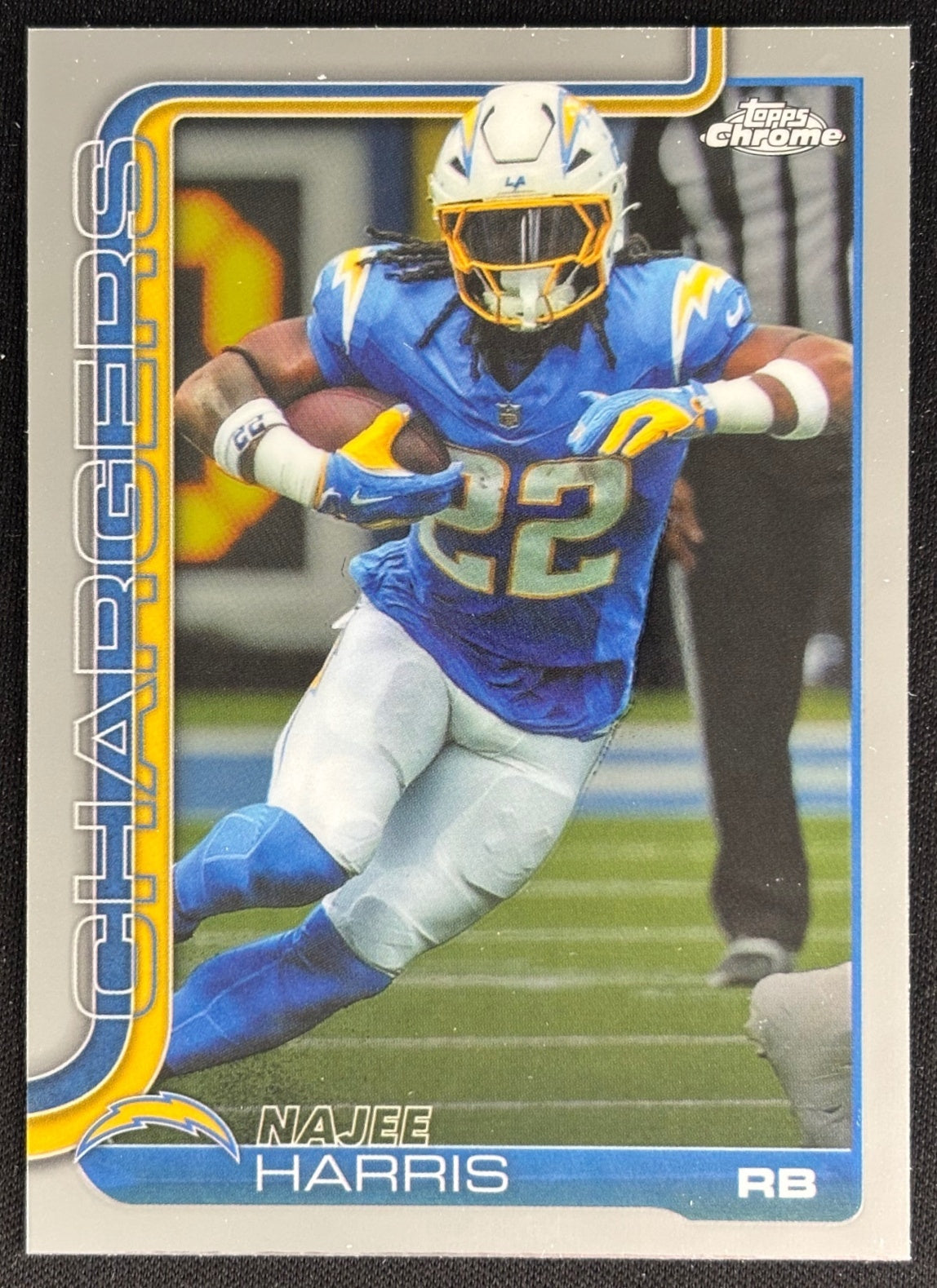 Najee Harris 2025 Topps Chrome Chargers Sports Trading Cards