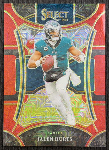 Jalen Hurts 2023 Panini Select Red Prizms /49 Eagles Philadelphia Eagles