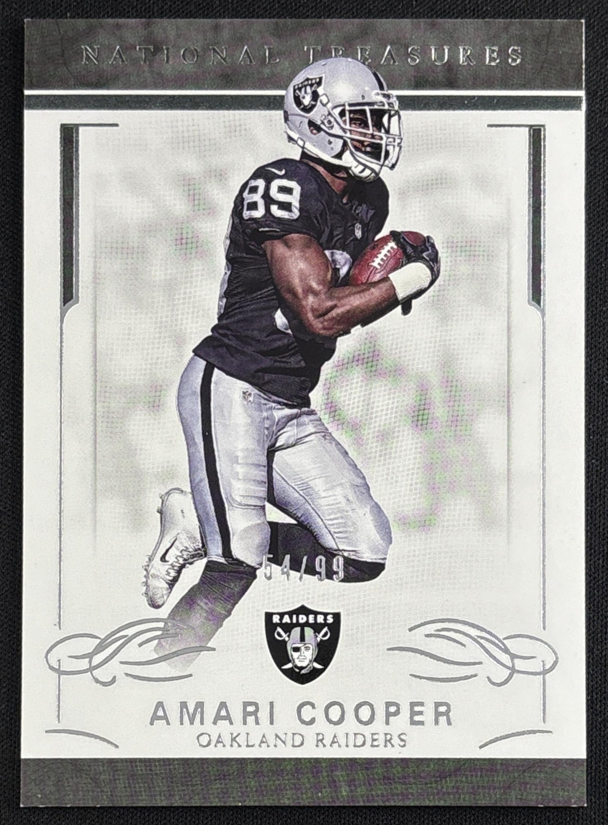 Amari Cooper 2016 Panini National Treasures /99 Raiders