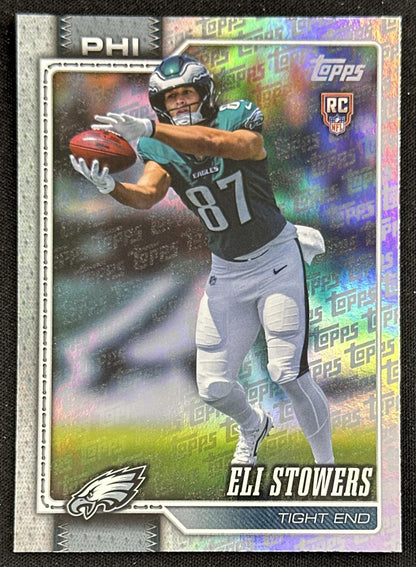 Eli Stowers 2026 Topps Flagship Fanatics Foil Eagles