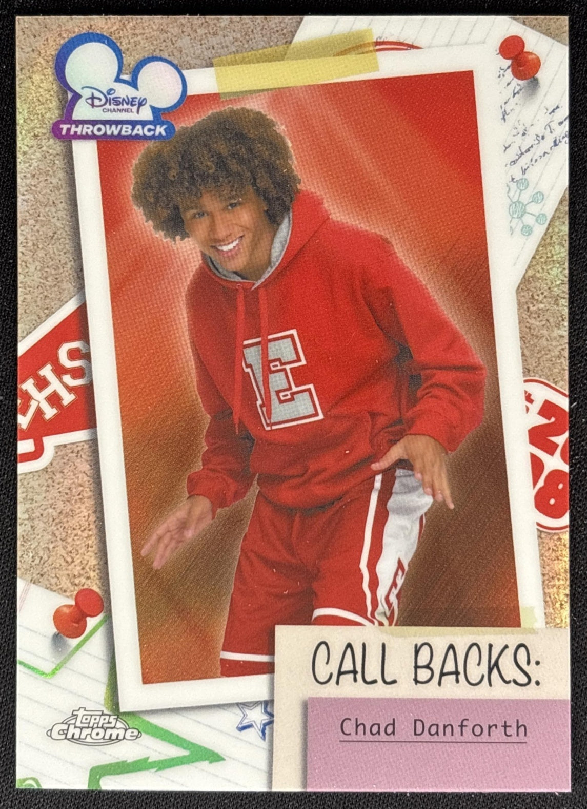 Chad Danforth 2026 Topps Chrome Disney High School Musical 20th Anniversary front