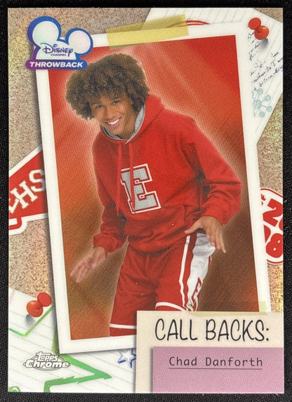 Chad Danforth 2026 Topps Chrome Disney High School Musical 20th Anniversary front