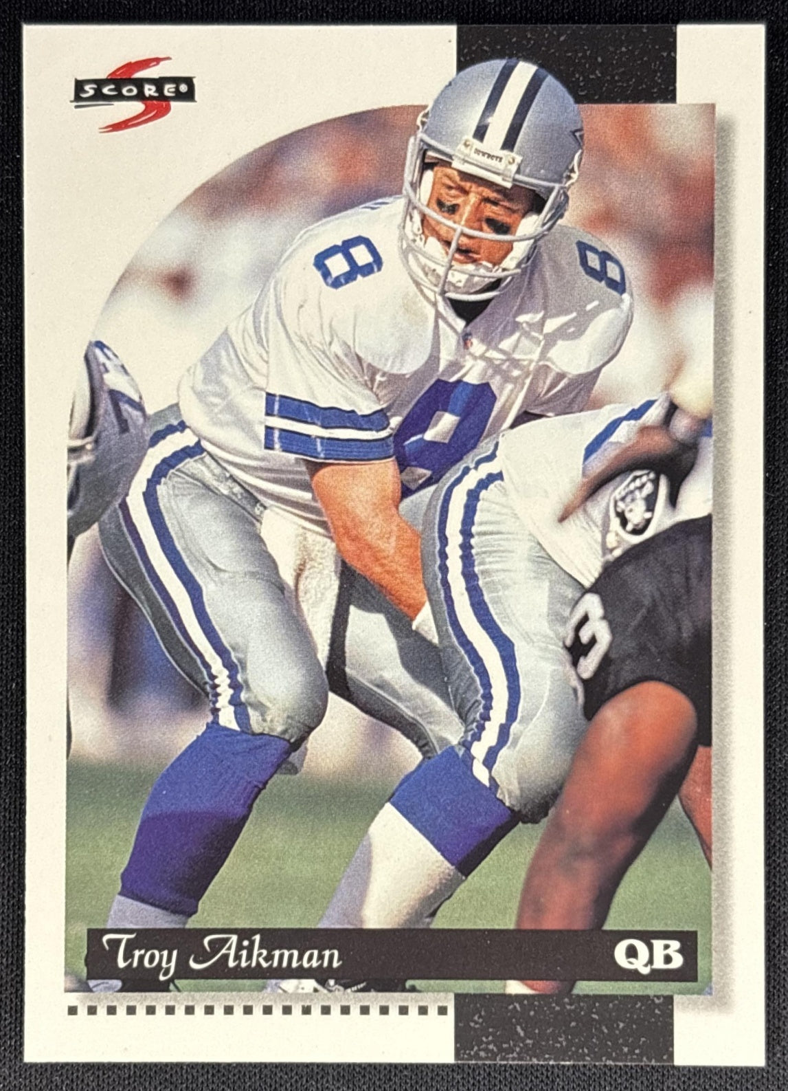 Troy Aikman 1996 Score Cowboys Sports Trading Card