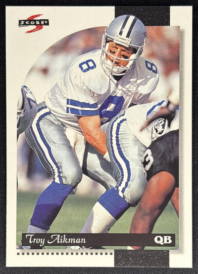 Troy Aikman 1996 Score Cowboys Sports Trading Card