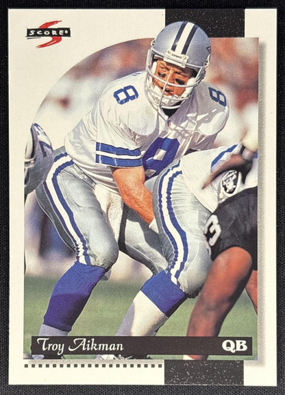 Troy Aikman 1996 Score Cowboys Sports Trading Card