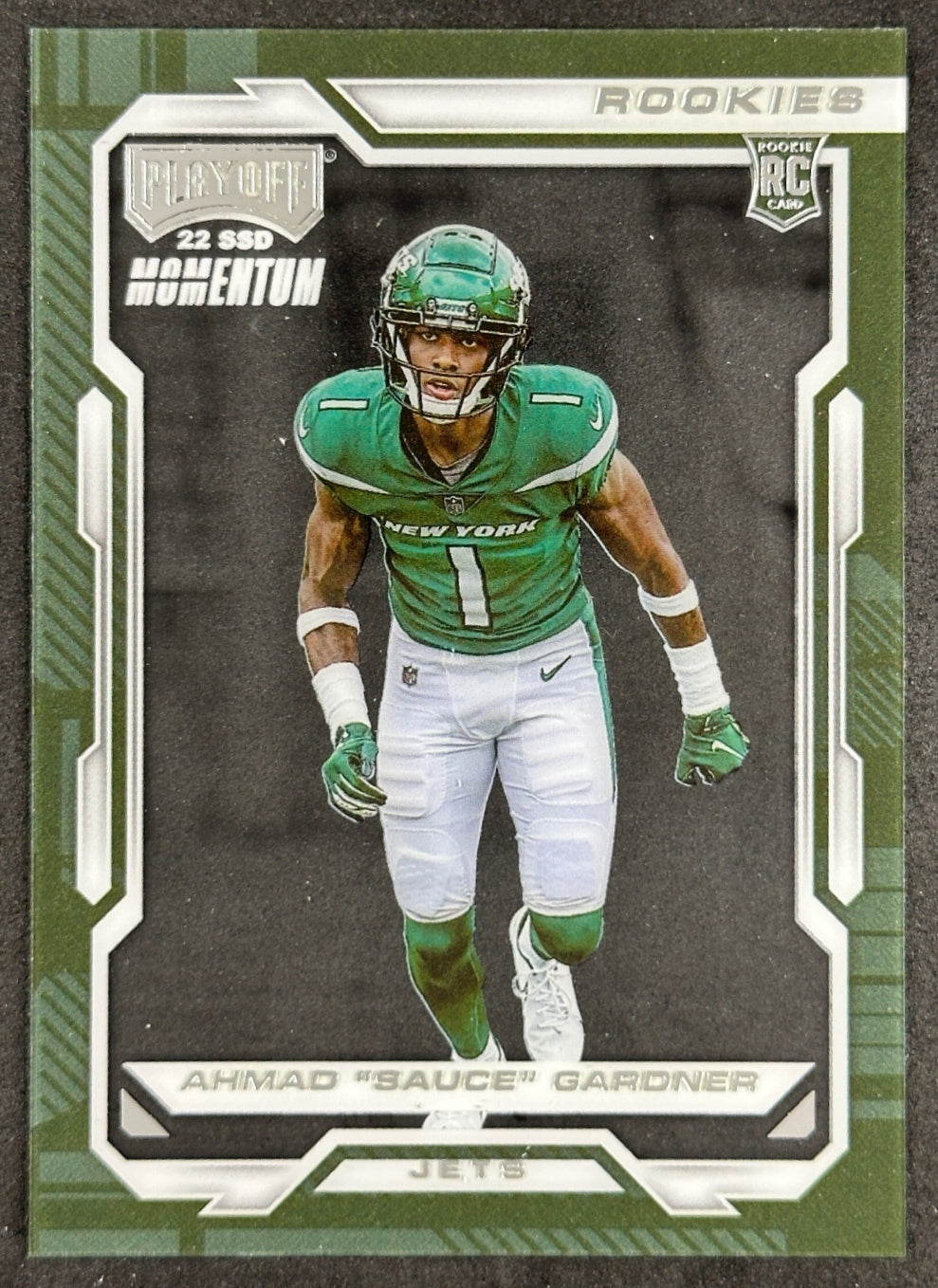Ahmad "Sauce" Gardner 2022 Chronicles Playoff Momentum Rookies Jets