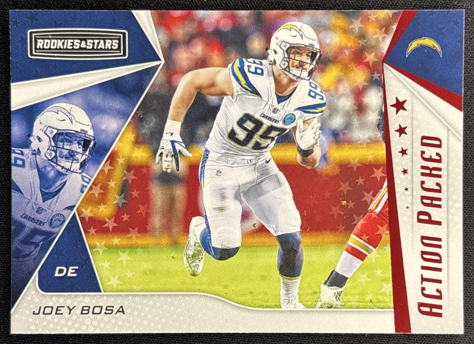 Joey Bosa 2019 Panini Rookies & Stars Action Packed Chargers