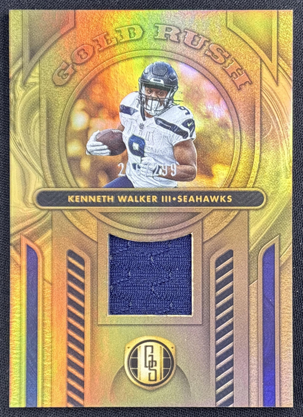 Kenneth Walker III 2024 Panini Gold Standard Rush /299 Seahawks