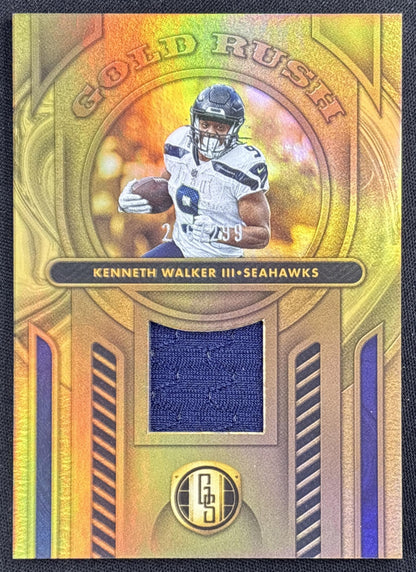Kenneth Walker III 2024 Panini Gold Standard Rush /299 Seahawks