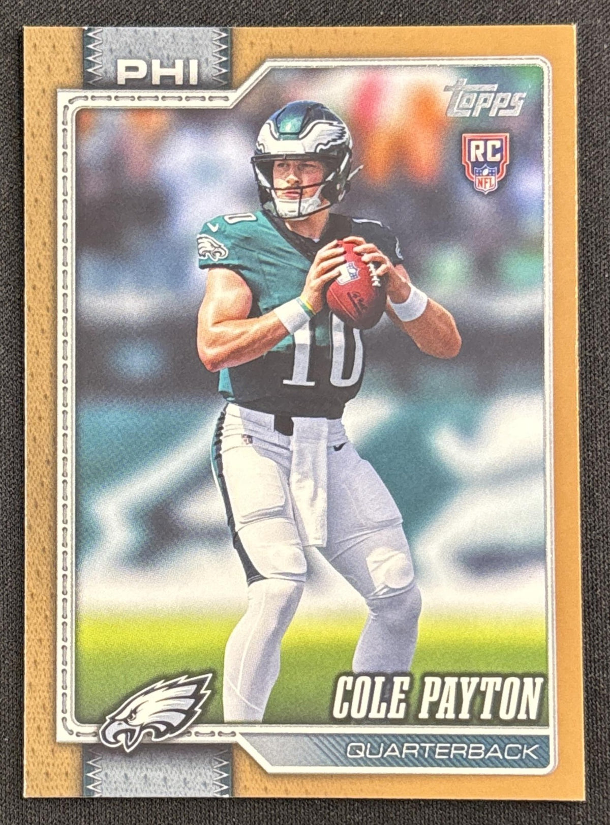 Cole Payton 2026 Topps Gold /2026 Eagles