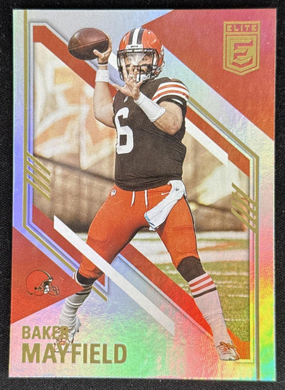 Baker Mayfield 2021 Panini Donruss Elite Browns Default Title Sports Trading Card