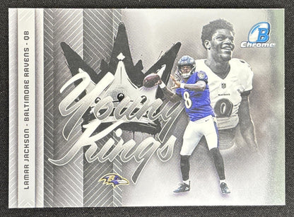 Lamar Jackson 2026 Bowman Young Kings Ravens