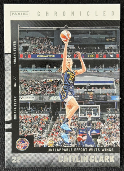 Caitlin Clark 2025 Panini Chronicled WNBA Fever 37 Sports Trading Card