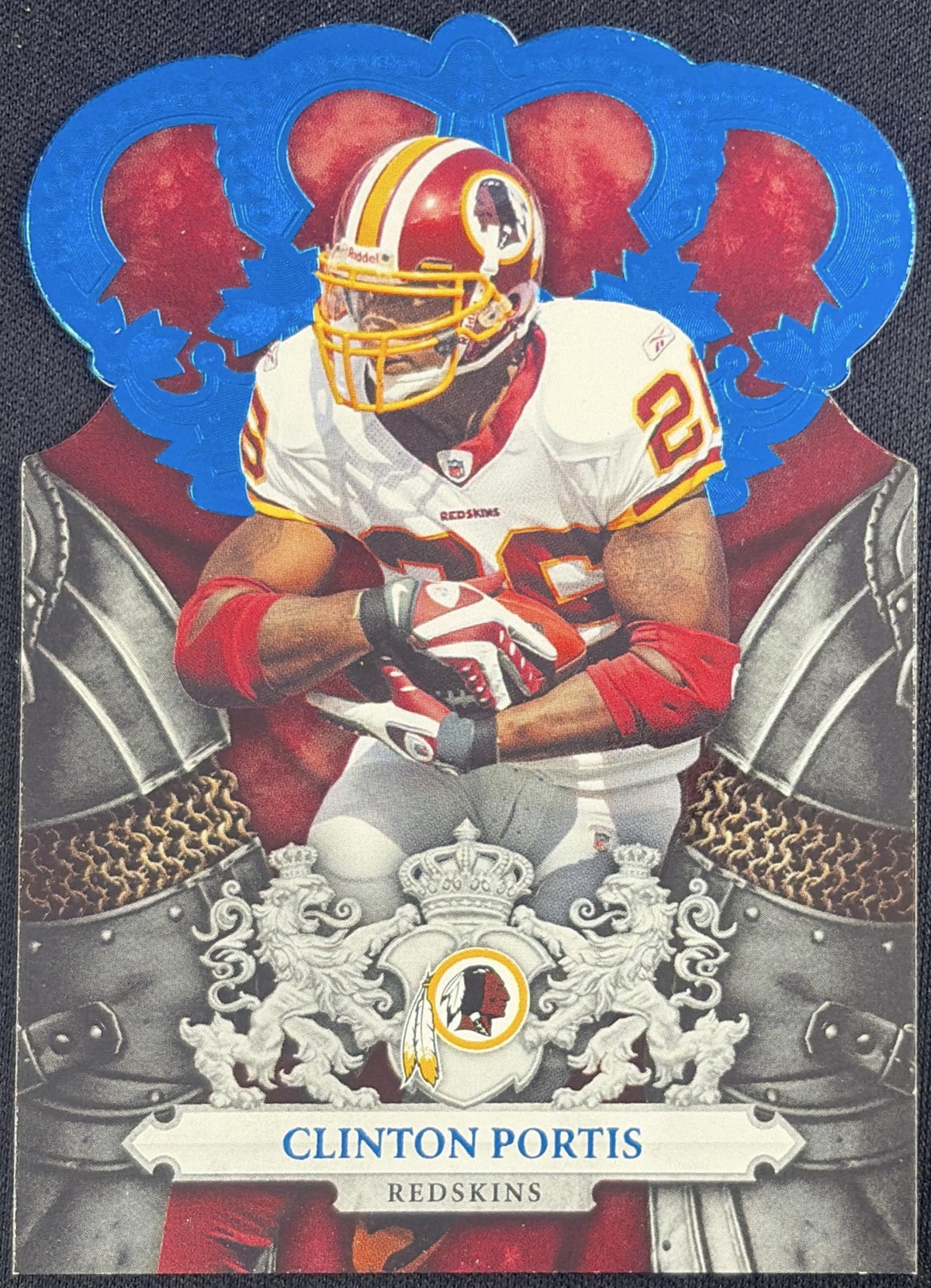 Clinton Portis 2010 Panini Crown Royale Blue /100 Redskins