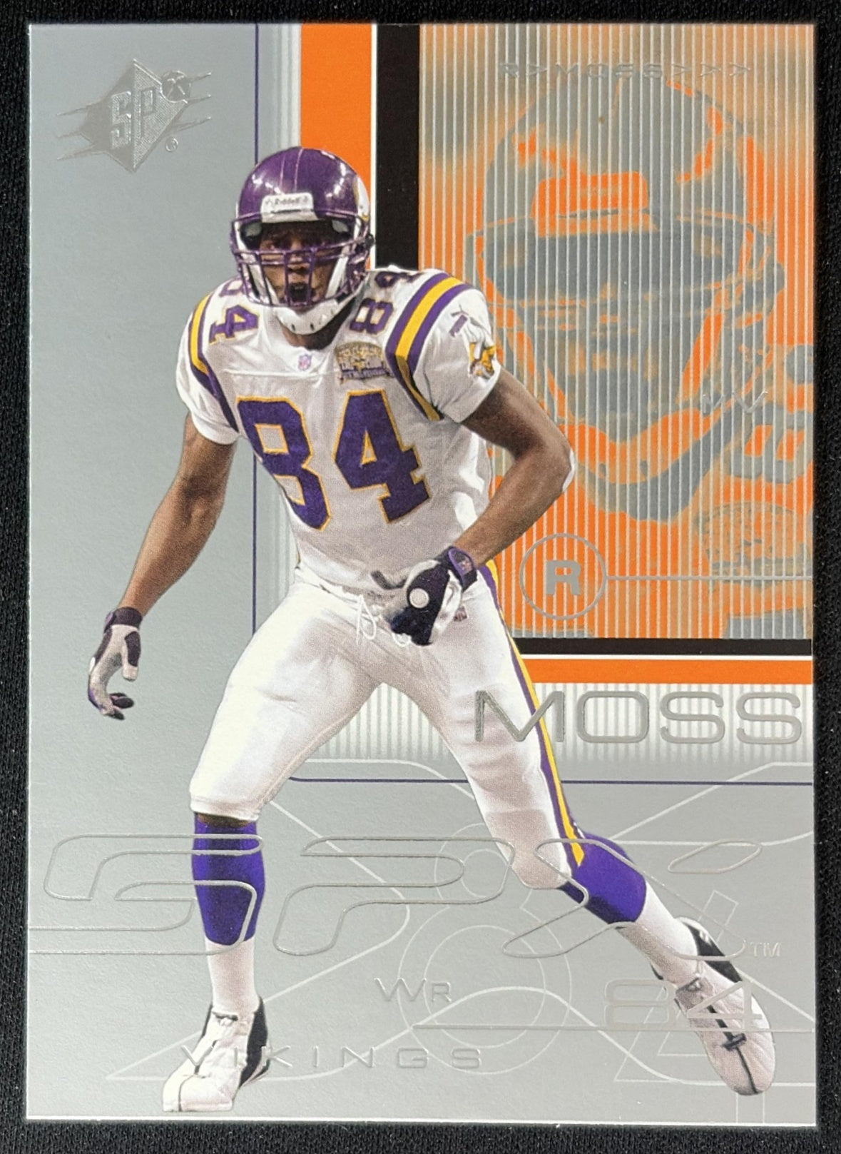 Randy Moss 2001 SPx Vikings front
