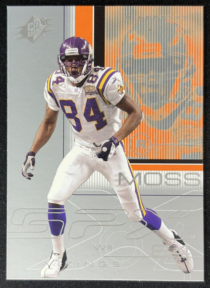 Randy Moss 2001 SPx Vikings front