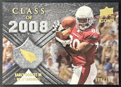 Early Doucet III 2008 Upper Deck Icons Class of Silver /750 Cardinals front