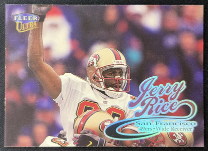 Jerry Rice 1999 Fleer Ultra 49ers Sports Trading Cards