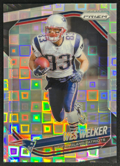 Wes Welker 2025 Panini Prizm Pandora /400 Patriots Sports Trading Cards