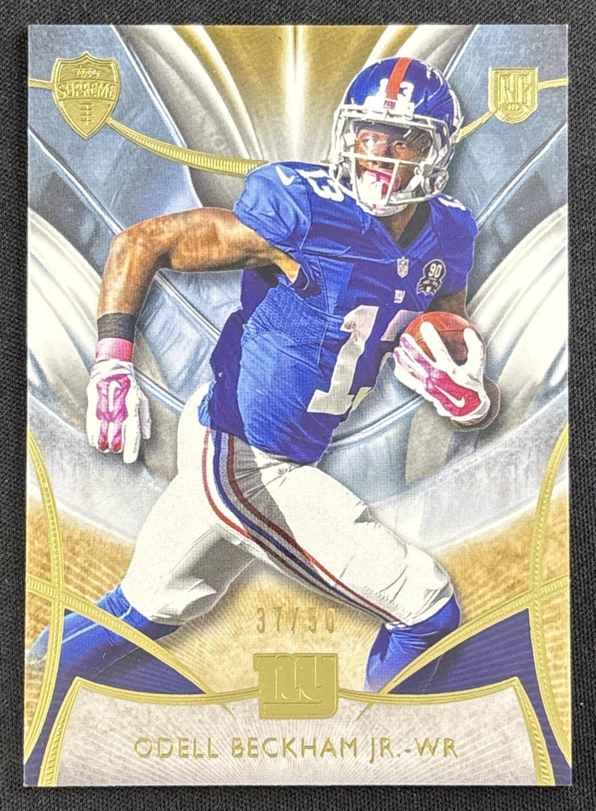 Odell Beckham Jr. 2014 Topps Supreme Gold /50 Giants