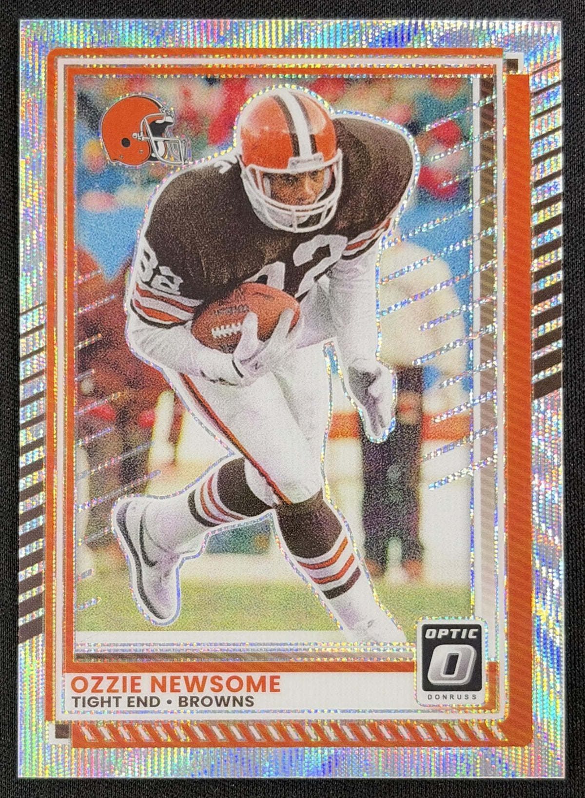 Ozzie Newsome 2025 Panini Donruss Optic Wave Prizm /300 Browns