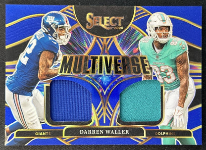 Darren Waller 2025 Panini Select Multiverse Jerseys Blue Prizm