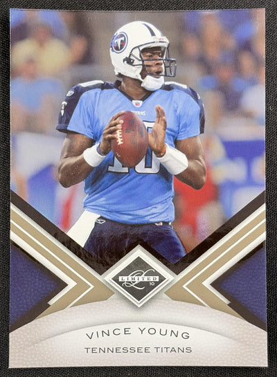 Vince Young 2010 Panini Limited /499 Titans Sports Trading Card