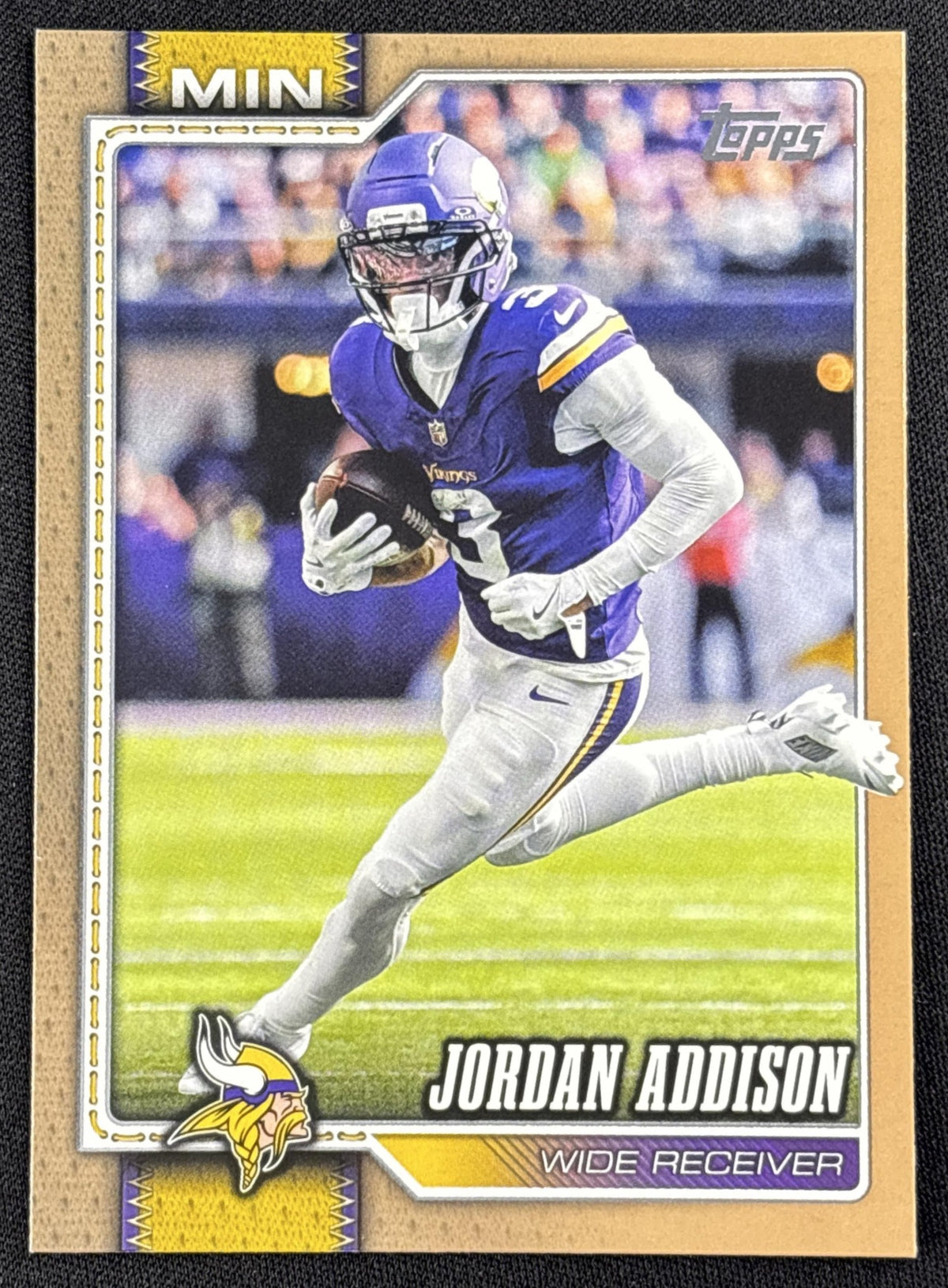 Jordan Addison 2026 Topps Gold /2026 Vikings