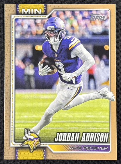 Jordan Addison 2026 Topps Gold /2026 Vikings
