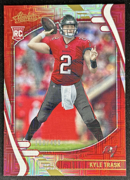 Kyle Trask 2021 Panini Absolute Red Squares /499 Buccaneers