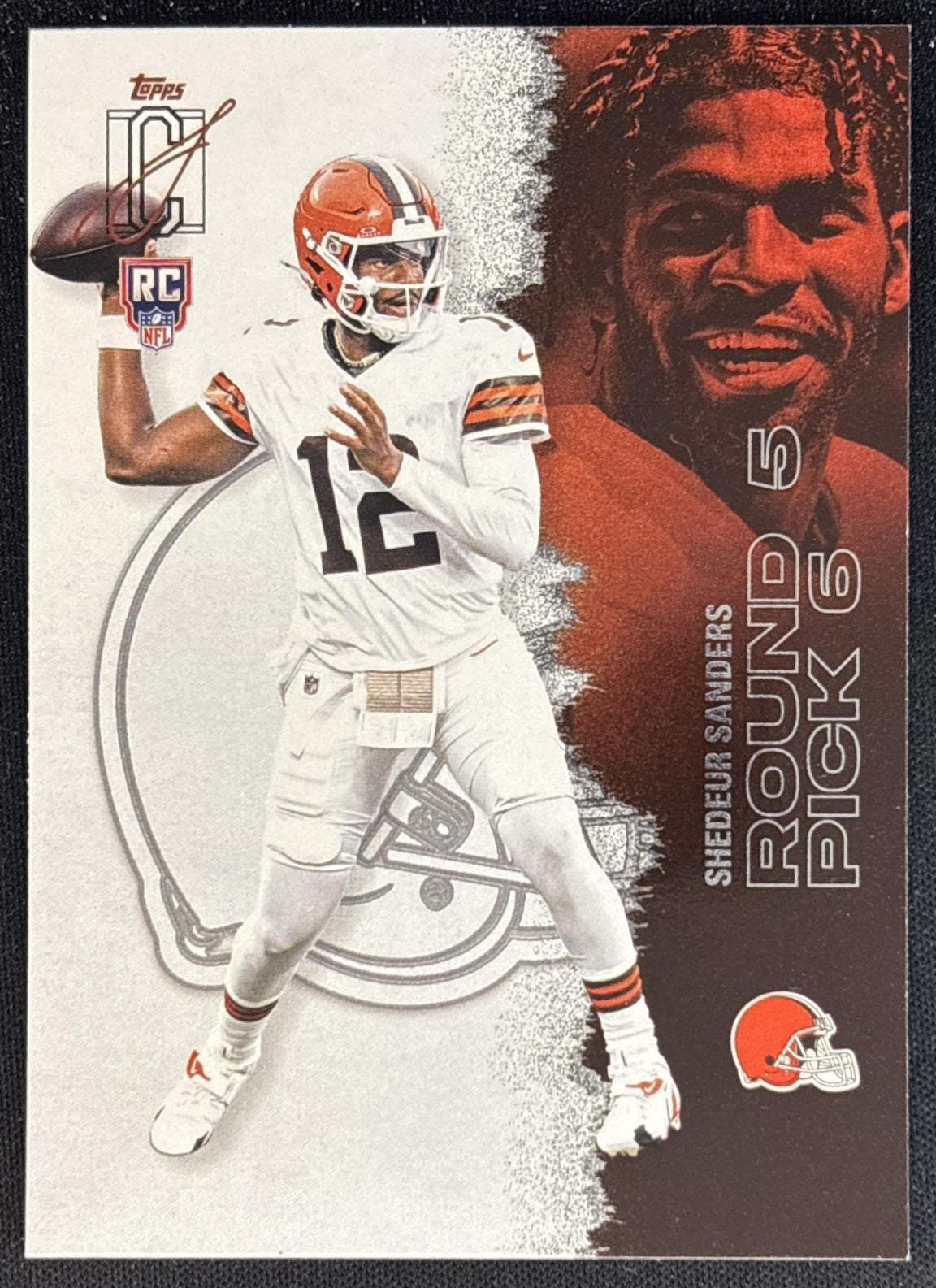 Shedeur Sanders 2025 Topps Signature Class Rookie Browns