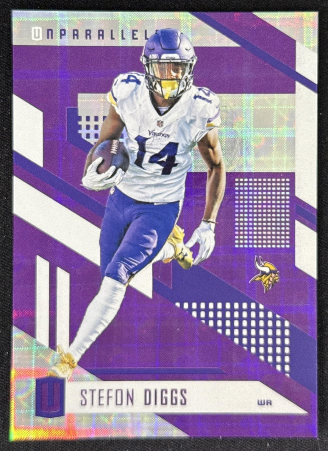Stefon Diggs 2017 Panini Unparalleled Purple /99 Vikings