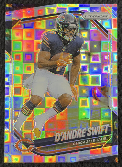 D'Andre Swift 2025 Panini Prizm Pandora /400 Bears Sports Trading Card