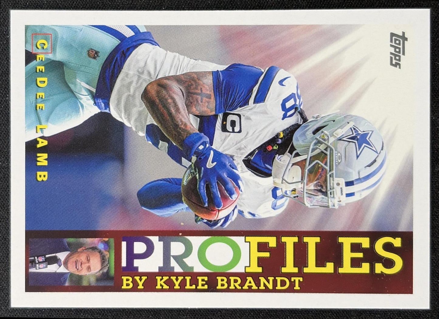 CeeDee Lamb 2026 Topps Profiles Cowboys front