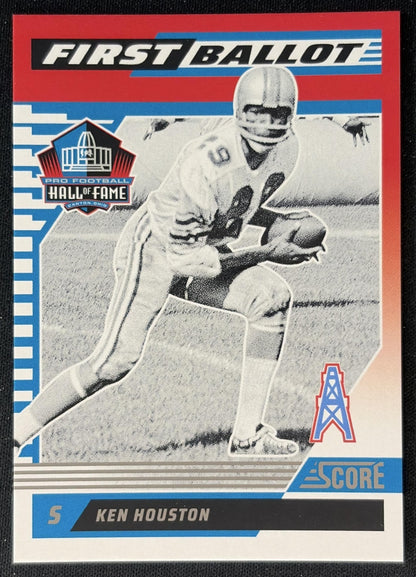 Ken Houston 2025 Panini Score First Ballot Front
