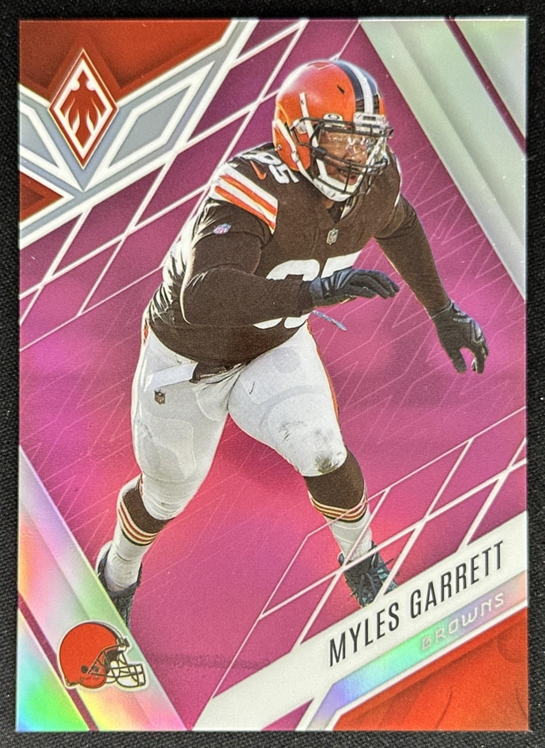 Myles Garrett 2022 Panini Phoenix Pink /199 Browns